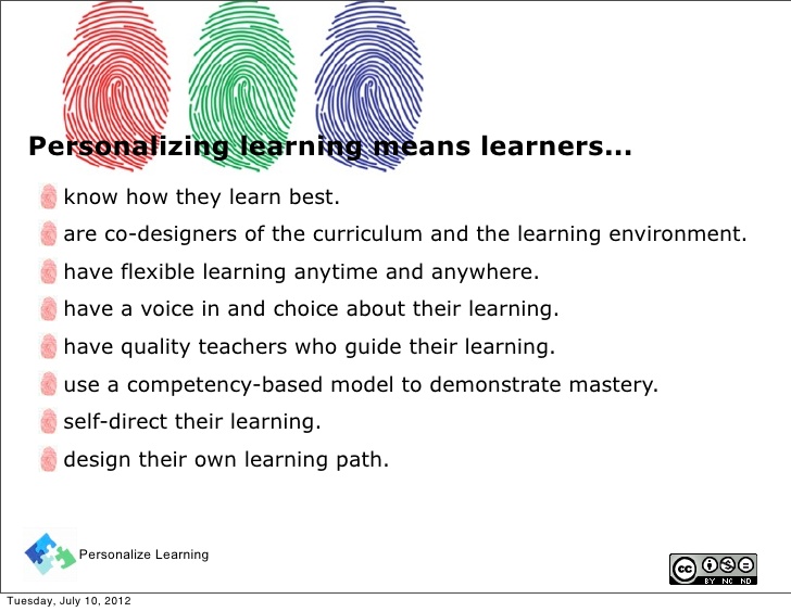 What Personalized Learners Do