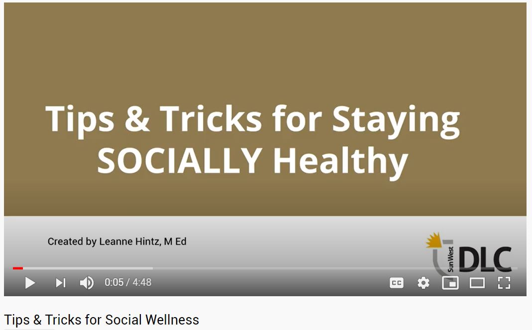Tips & Tricks for Social Wellness