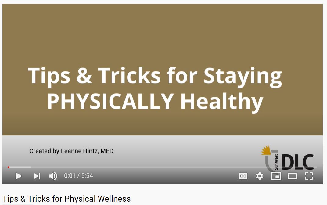 Tips & Tricks for Physical Wellness