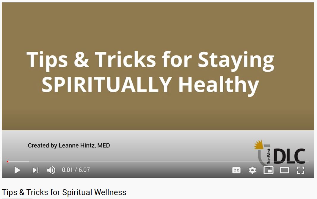 Tips & Tricks for Staying Spiritually Healthy