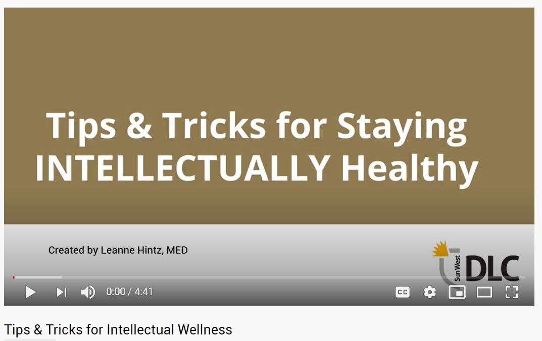 Tips & Tricks for Intellectual Wellness